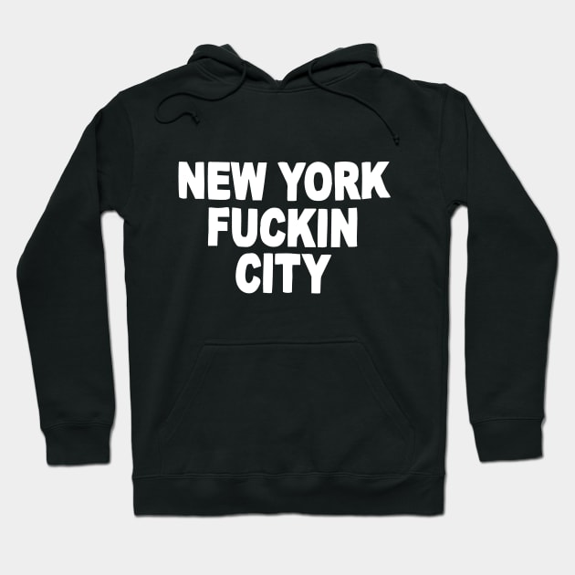 New York Fuckin City Vintage style Hoodie by Window House